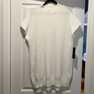 White Knit Sweater Dress